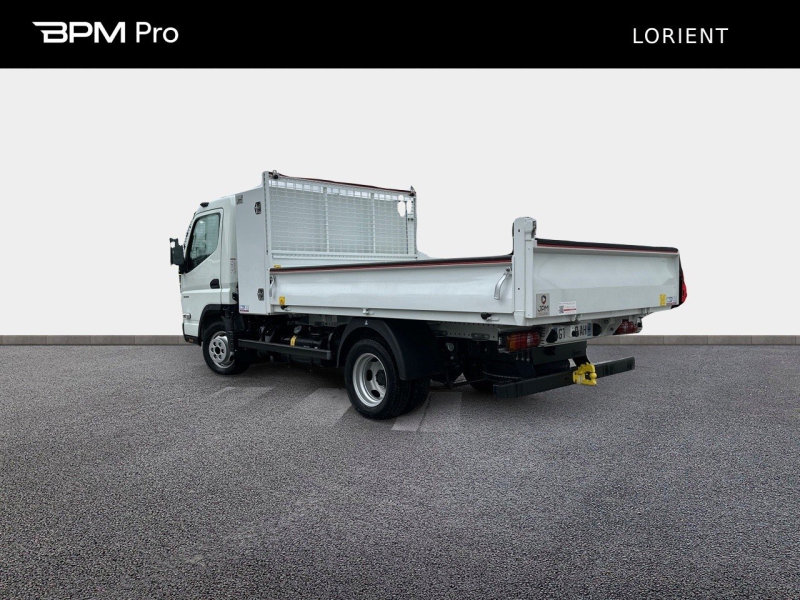 Image FUSO Canter Benne 3C15 Empattement 28 Coffre