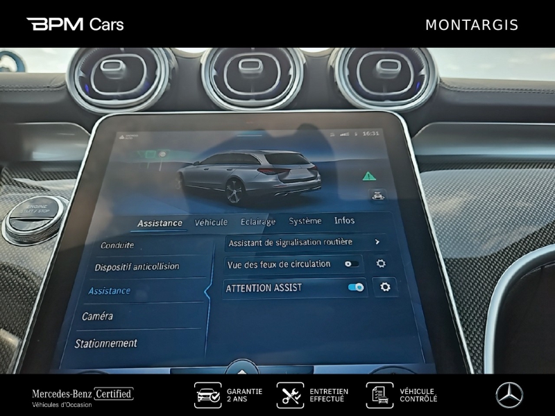 Image MERCEDES-BENZ Classe C Break 300 e 204+129ch AMG Line