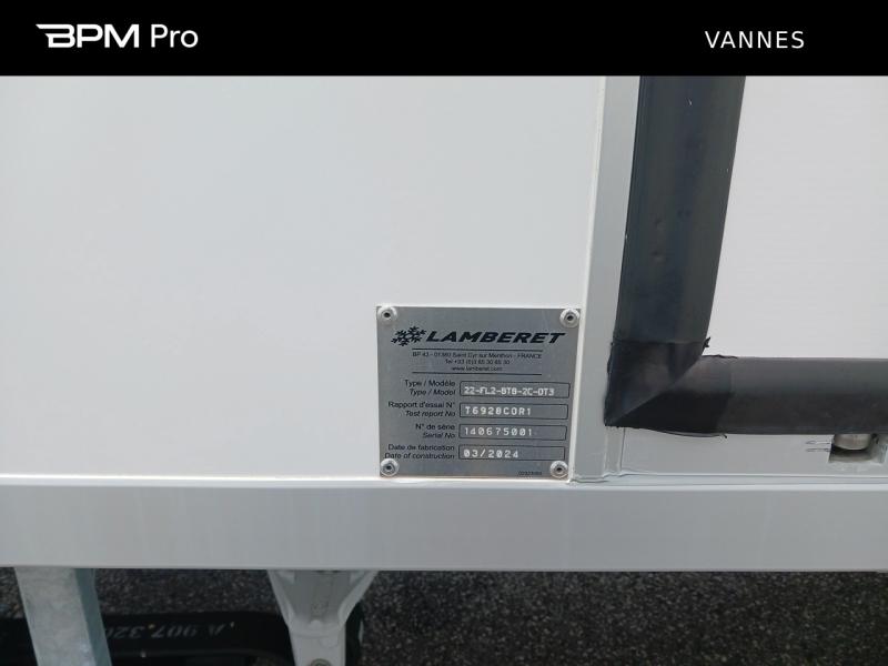 Image MERCEDES-BENZ Sprinter CCb 315 CDI 37 3T5 Propulsion CARROSSERIE LAMBERET