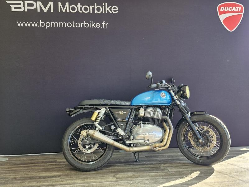 Photo ROYAL ENFIELD Interceptor Twin 650 Interceptor Blue Ventura