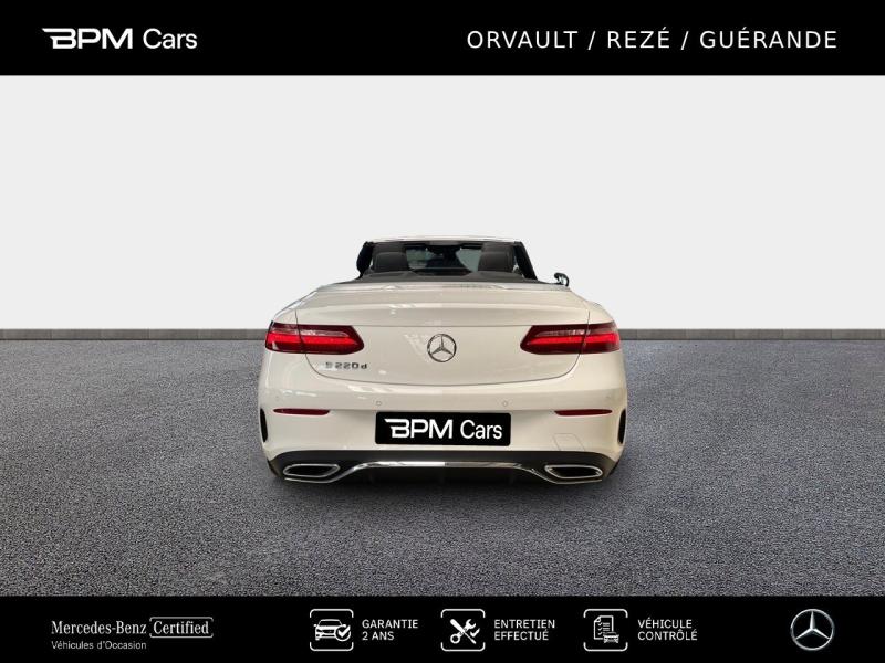 Image MERCEDES-BENZ Classe E Cabriolet 220 d 194ch AMG Line 9G-Tronic Euro6d-T