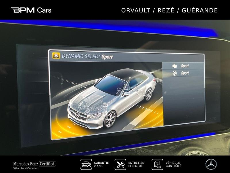 Image MERCEDES-BENZ Classe E Cabriolet 220 d 194ch AMG Line 9G-Tronic Euro6d-T