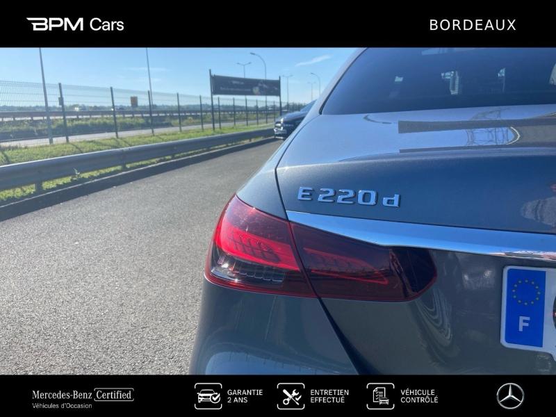 Image MERCEDES-BENZ Classe E 220 d 200+20ch AMG Line 9G-Tronic