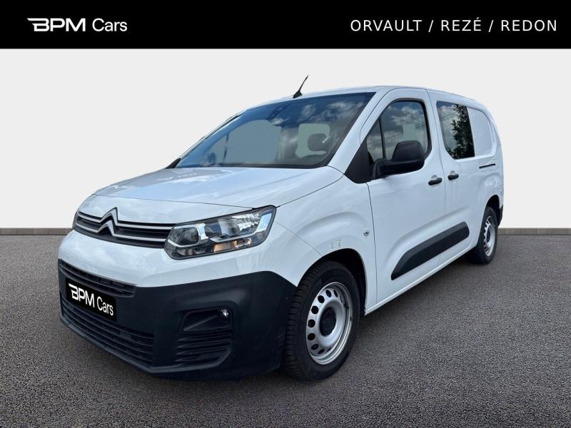 Photo CITROEN Berlingo Van XL 850kg BlueHDi 100 S&S Cabine Approfondie Control BVM5