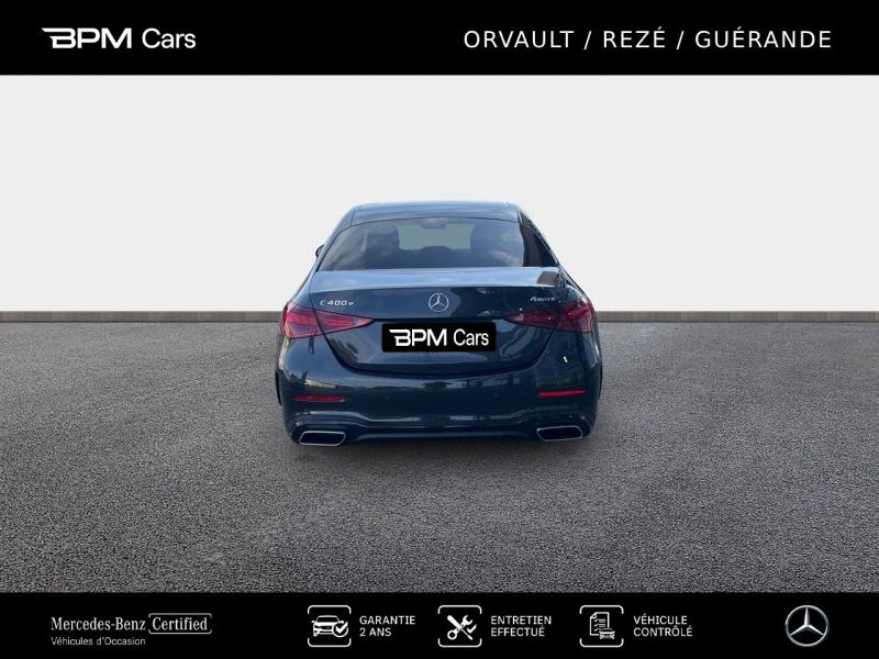 Image MERCEDES-BENZ Classe C 400 e Hybrid EQ 252+129ch AMG Line + 4Matic
