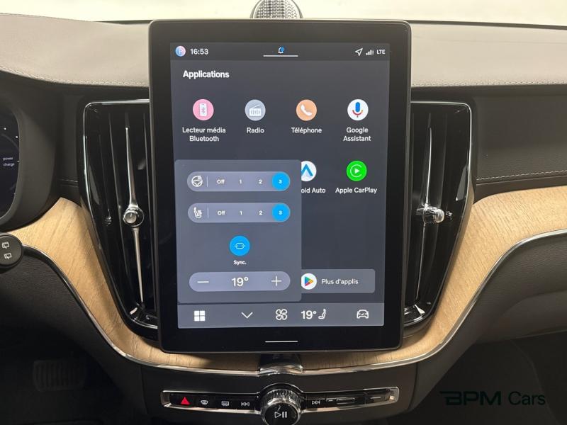 Image VOLVO XC60 T6 Hybride Rechargeable 350ch Ultra Style Dark Geartronic 8 AWD