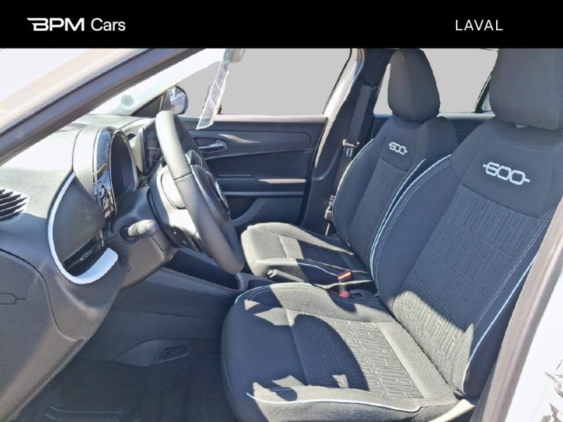 Image FIAT 600 1.2 Hybrid 136ch Pack Confort DCT6