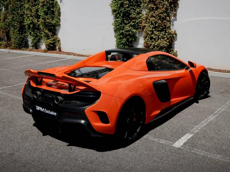 Image MCLAREN 675LT Spider 3.8 V8 biturbo 675ch