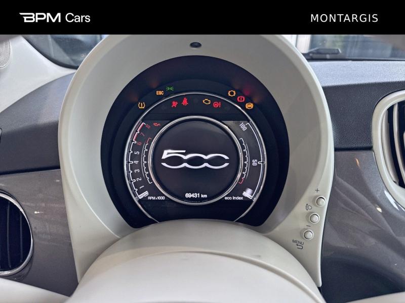 Image FIAT 500 1.2 8v 69ch Eco Pack Lounge Euro6d