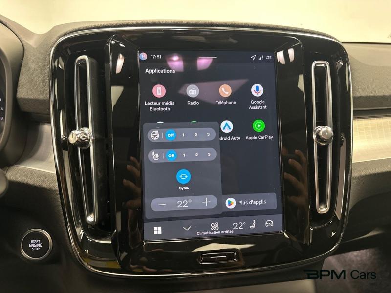 Image VOLVO XC40 B3 163ch Black Edition DCT 7