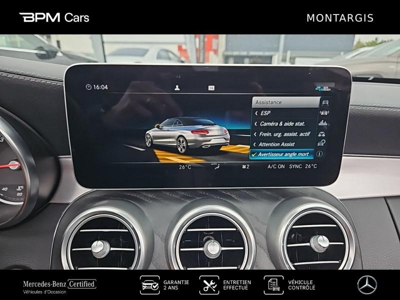 Image MERCEDES-BENZ Classe C Cabriolet 180 1.5 156ch AMG Line 9G-Tronic Euro6d-T