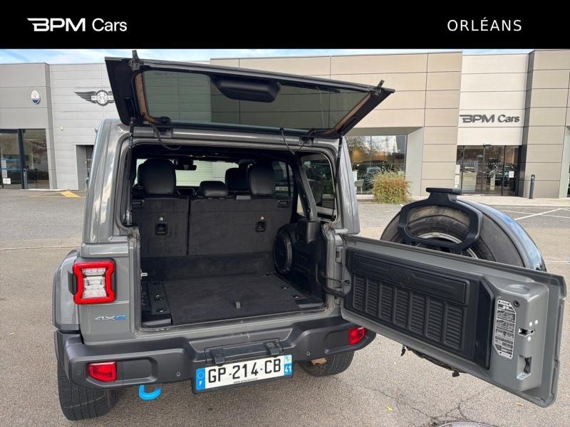 Image JEEP Wrangler Unlimited 2.0 T 380ch 4xe Overland Command-Trac MY23