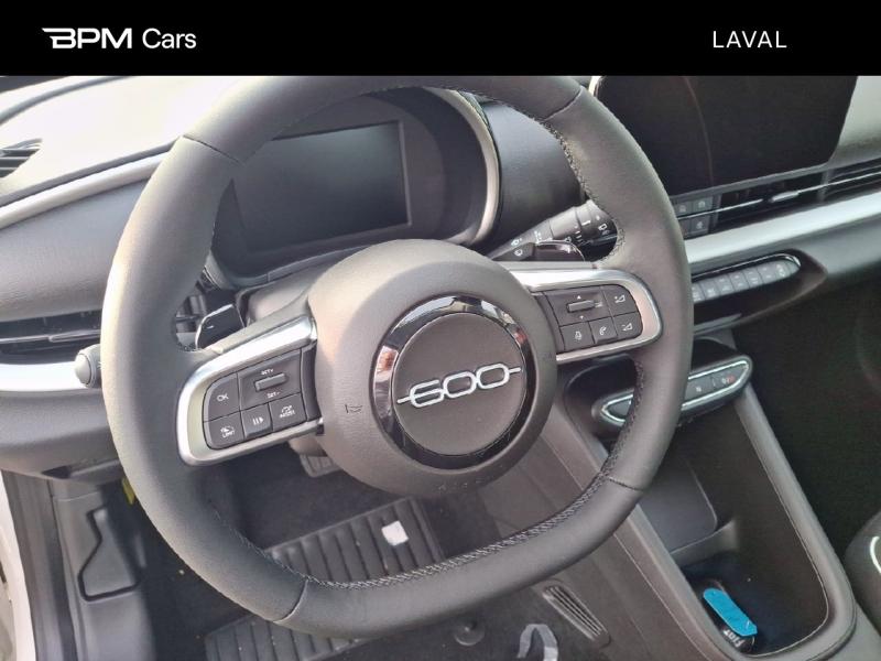 Image FIAT 600 Sté 1.2 Hybrid 100ch DCT6