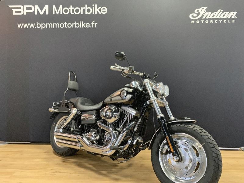 Image HARLEY-DAVIDSON Dyna Fat Bob Dyna Fat Bob 1584 Noir 2011