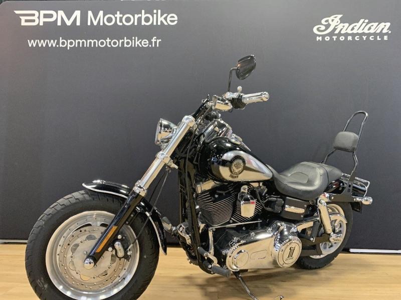 Image HARLEY-DAVIDSON Dyna Fat Bob Dyna Fat Bob 1584 Noir 2011