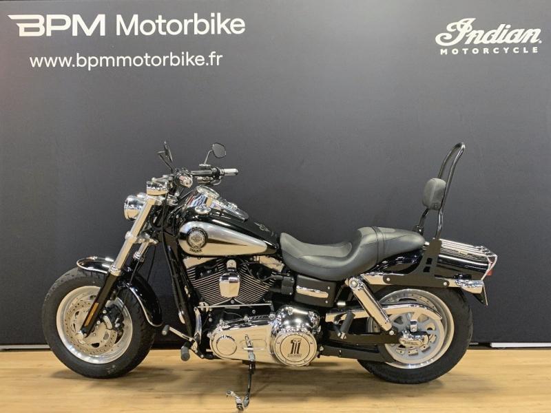 Image HARLEY-DAVIDSON Dyna Fat Bob Dyna Fat Bob 1584 Noir 2011