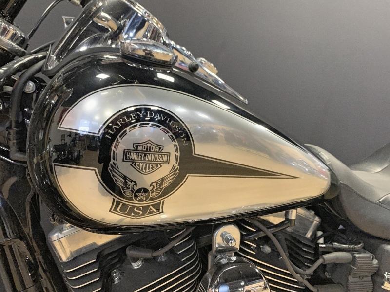 Image HARLEY-DAVIDSON Dyna Fat Bob Dyna Fat Bob 1584 Noir 2011