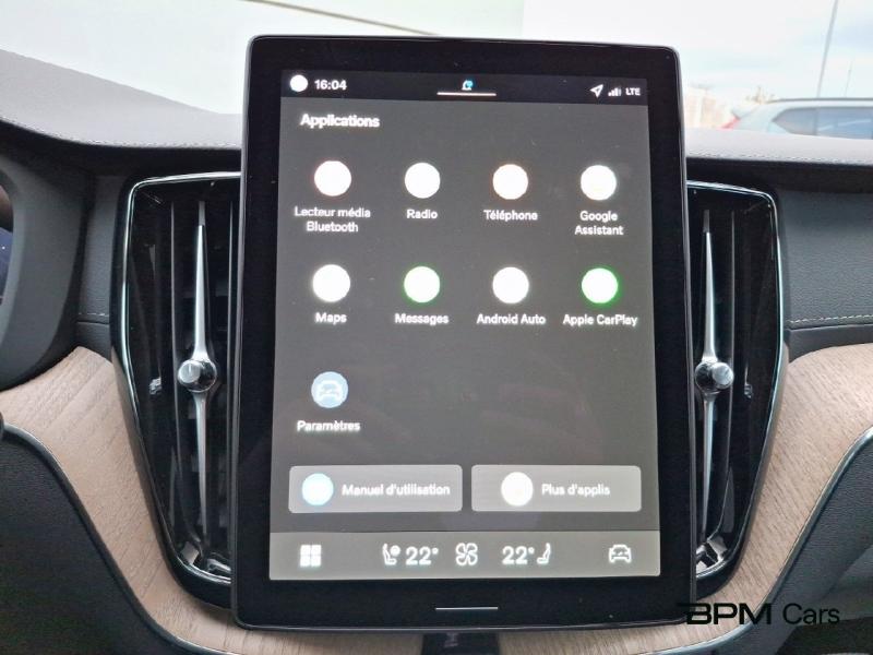 Image VOLVO XC60 T6 Hybride Rechargeable 350ch Ultra Style Dark Geartronic 8 AWD