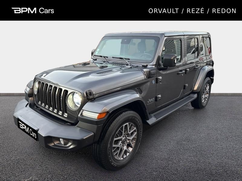 Photo JEEP Wrangler Unlimited 2.0 T 380ch 4xe 80th Anniversary Command-Trac