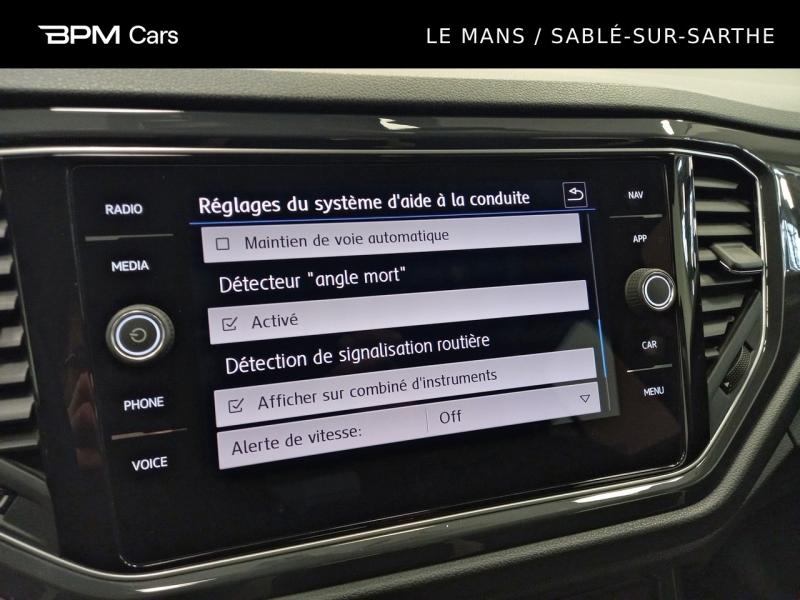 Image VOLKSWAGEN T-Roc 1.5 TSI EVO 150ch Carat Euro6d-T