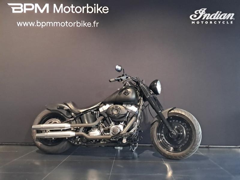 Photo HARLEY-DAVIDSON Softail Fat Boy Softail Fat Boy 1690 Noir ABS 2012