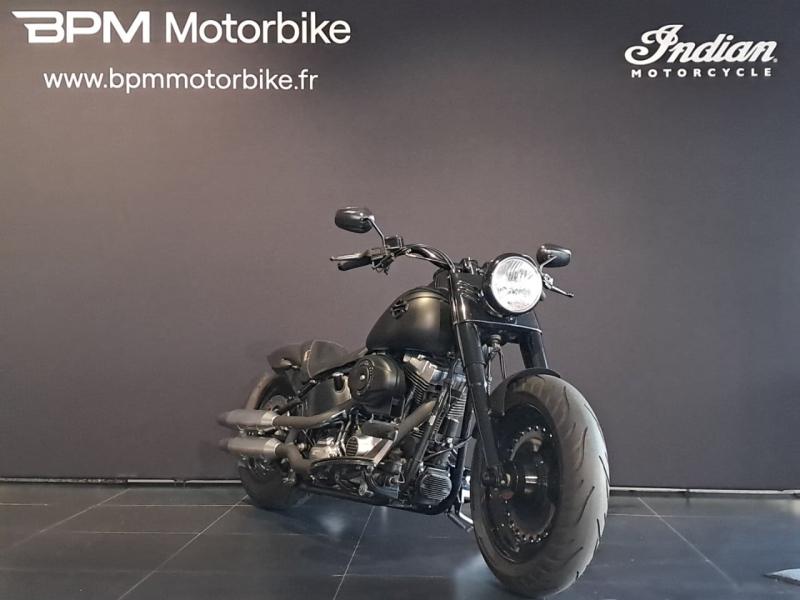 Image HARLEY-DAVIDSON Softail Fat Boy Softail Fat Boy 1690 Noir ABS 2012