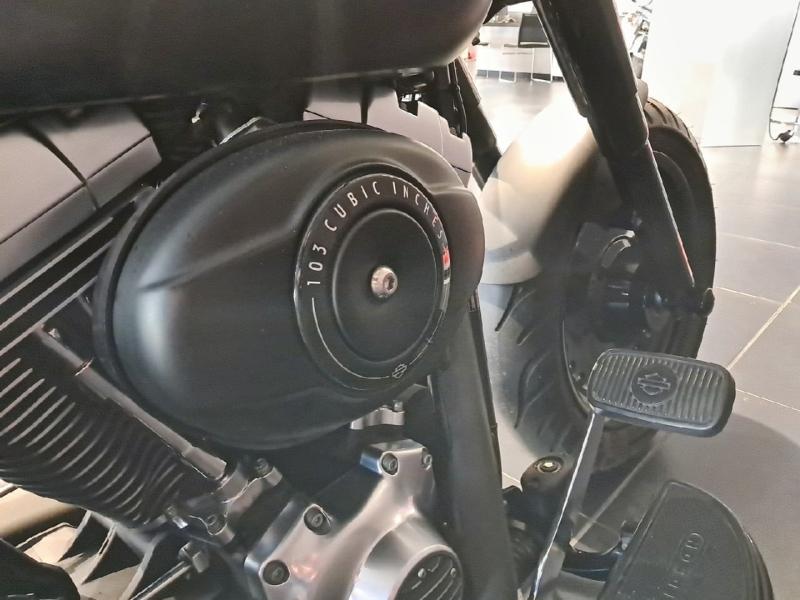 Image HARLEY-DAVIDSON Softail Fat Boy Softail Fat Boy 1690 Noir ABS 2012