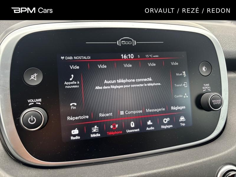 Image FIAT 500X 1.5 FireFly Turbo 130ch S/S Hybrid Pack Confort & Style DCT7