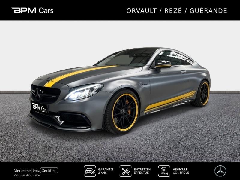Photo MERCEDES-BENZ Classe C Coupé 63 AMG S 510ch Edition 1 grise Speedshift MCT
