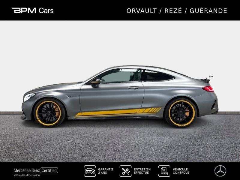 Image MERCEDES-BENZ Classe C Coupé 63 AMG S 510ch Edition 1 grise Speedshift MCT