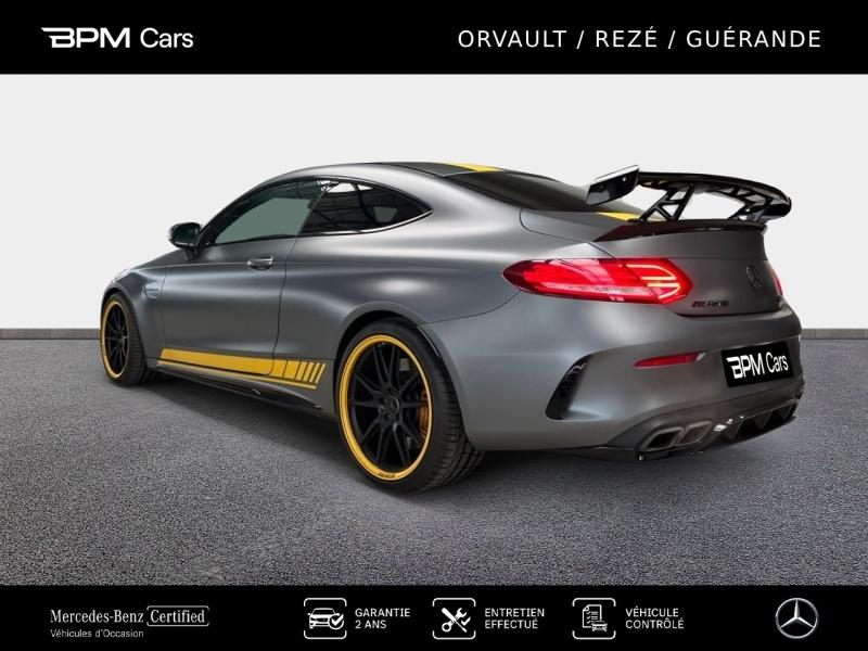Image MERCEDES-BENZ Classe C Coupé 63 AMG S 510ch Edition 1 grise Speedshift MCT