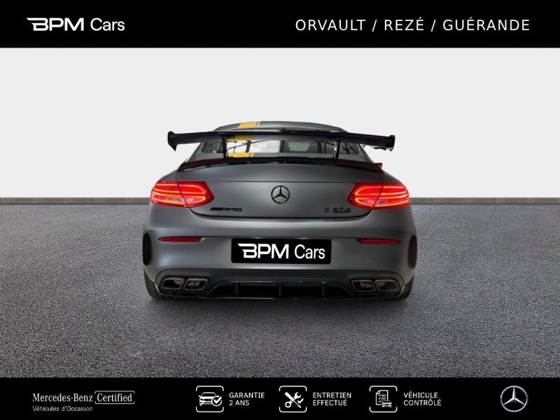 Image MERCEDES-BENZ Classe C Coupé 63 AMG S 510ch Edition 1 grise Speedshift MCT