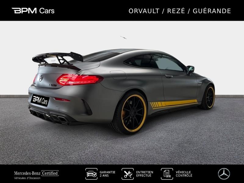 Image MERCEDES-BENZ Classe C Coupé 63 AMG S 510ch Edition 1 grise Speedshift MCT