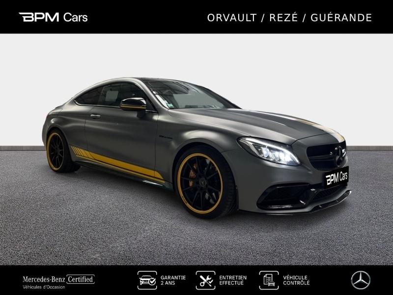 Image MERCEDES-BENZ Classe C Coupé 63 AMG S 510ch Edition 1 grise Speedshift MCT