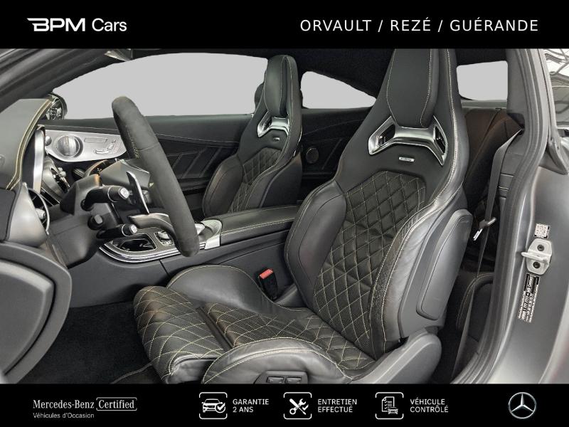 Image MERCEDES-BENZ Classe C Coupé 63 AMG S 510ch Edition 1 grise Speedshift MCT