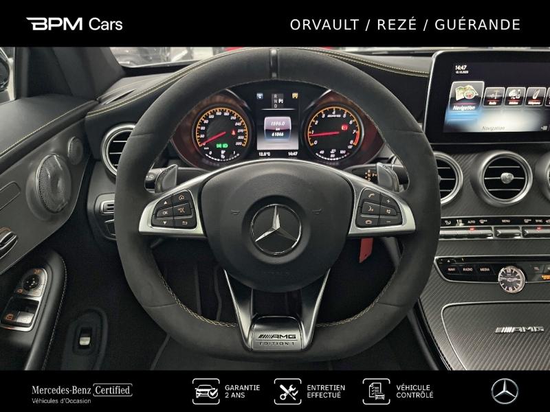 Image MERCEDES-BENZ Classe C Coupé 63 AMG S 510ch Edition 1 grise Speedshift MCT