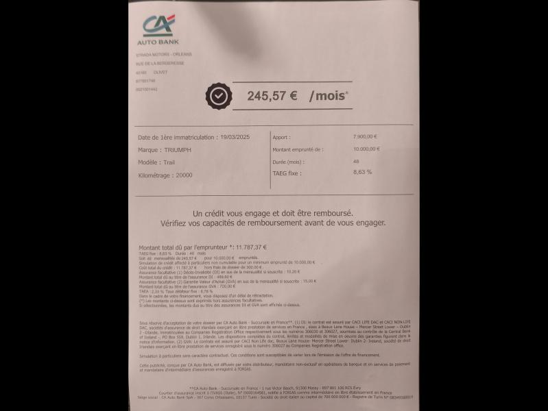 Image TRIUMPH Tiger Tiger 1200 GT Explorateur