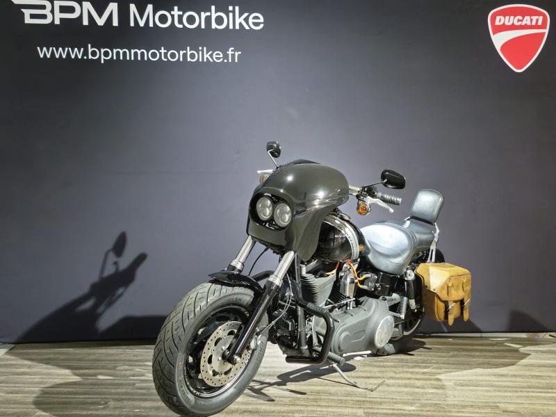 Image HARLEY-DAVIDSON Dyna Fat Bob Dyna Fat Bob 1690 Noir ABS 2014