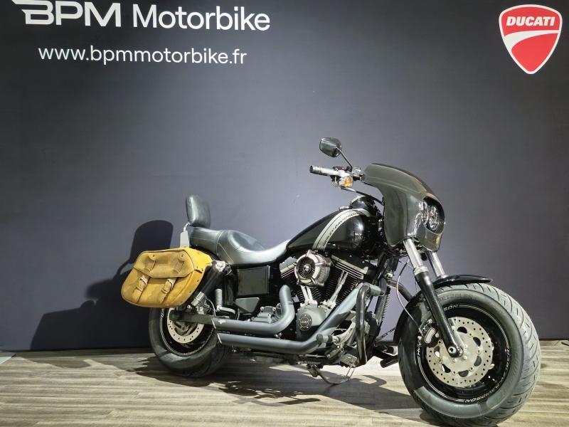 Image HARLEY-DAVIDSON Dyna Fat Bob Dyna Fat Bob 1690 Noir ABS 2014