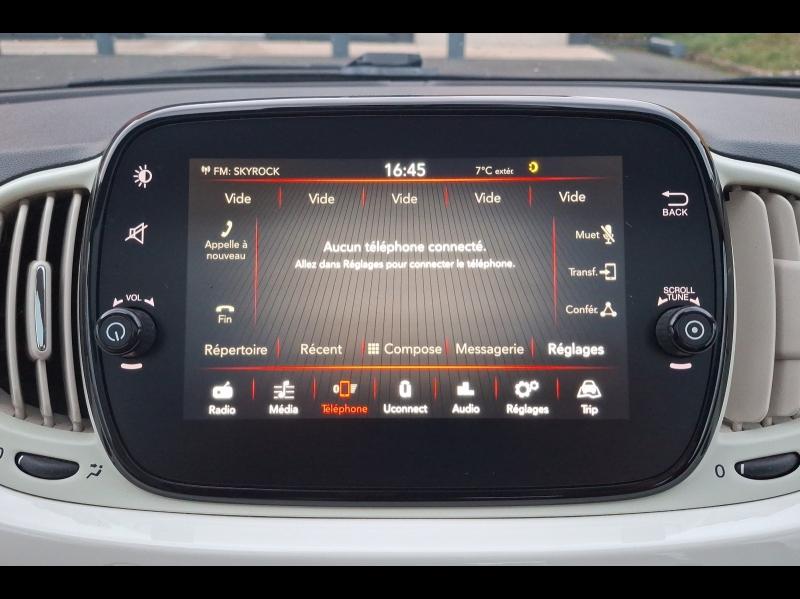 Image FIAT 500 1.2 8v 69ch Lounge