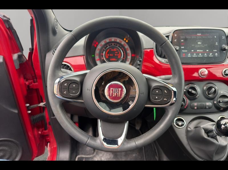 Image FIAT 500 1.0 70ch BSG S&S (RED)