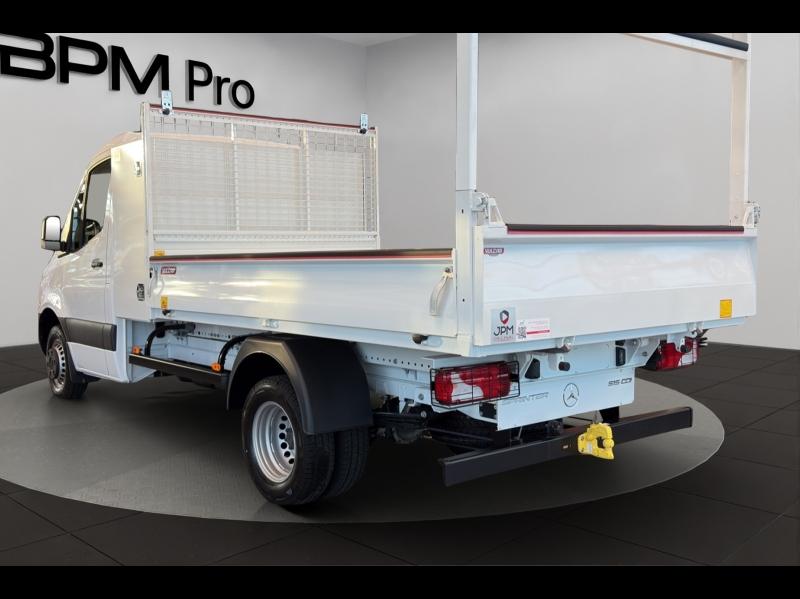 Image MERCEDES-BENZ Sprinter CCb 515 CDI 37 3T5 Pro Roues Jumelées Benne 3 mètres + Coffre