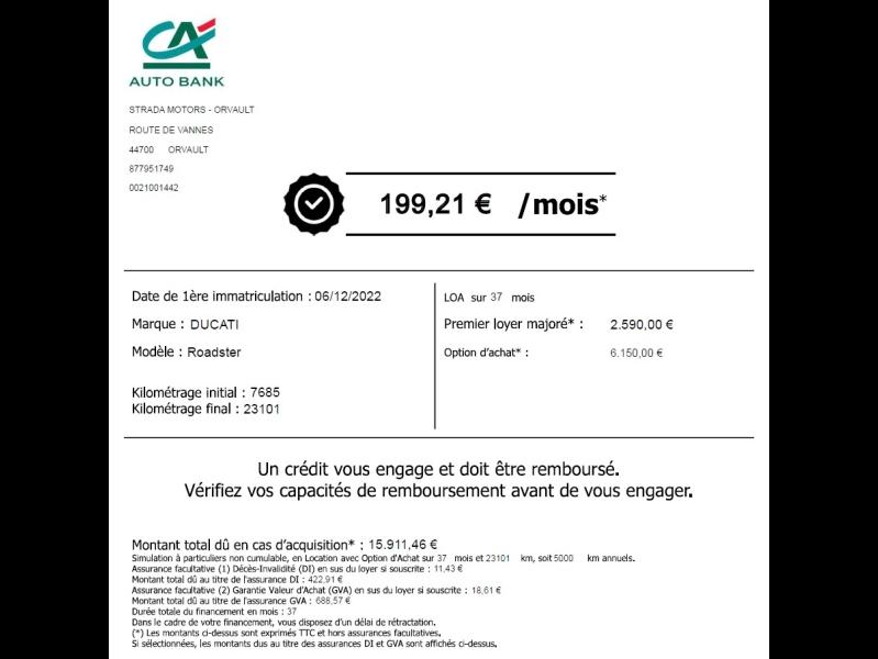 Image DUCATI Streetfighter 955 Streetfighter V2 Euro 5