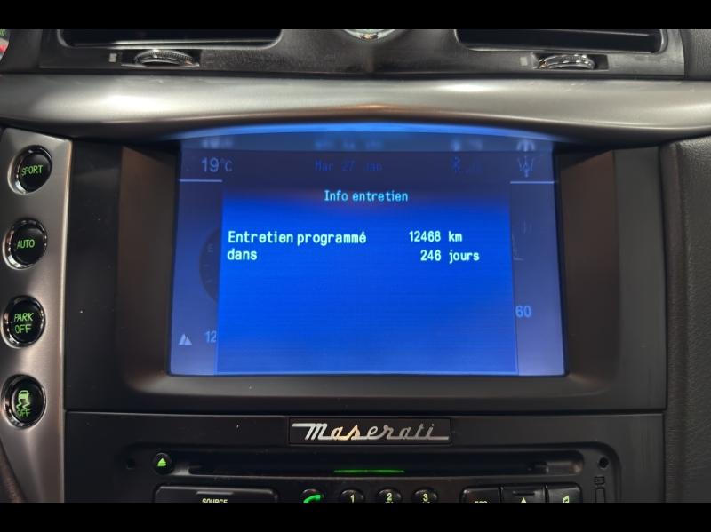 Image MASERATI GranTurismo 4.7 460ch Sport BVR