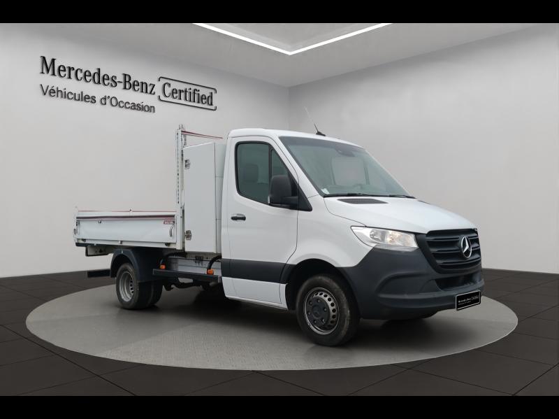 Image MERCEDES-BENZ Sprinter CCb 517 CDI 37 3T5 Propulsion 9G-Tronic Benne + coffre