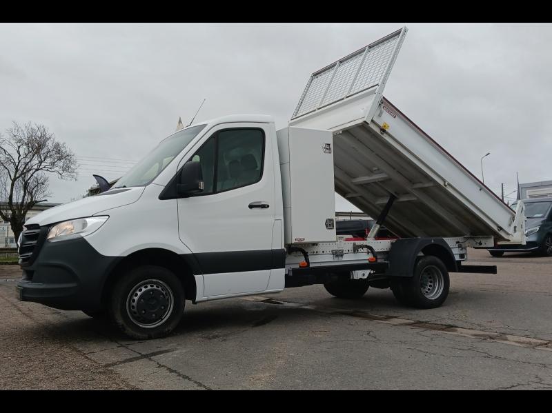 Image MERCEDES-BENZ Sprinter CCb 517 CDI 37 3T5 Propulsion 9G-Tronic Benne + coffre