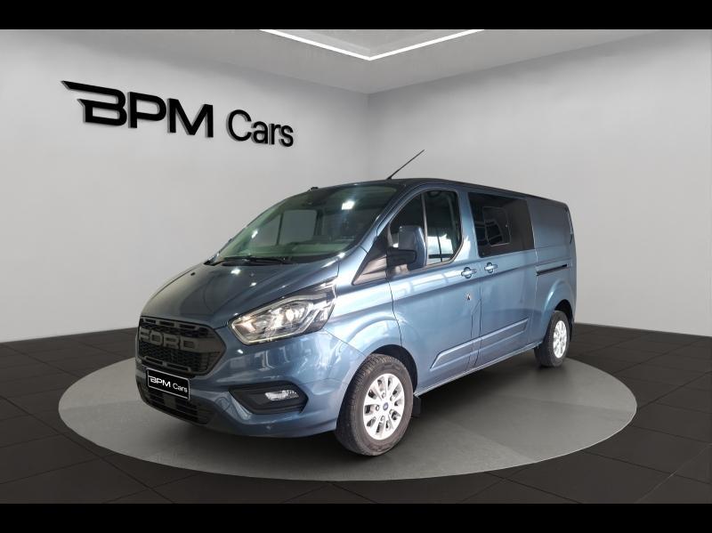 Photo FORD Transit Custom Fg 320 L2H1 2.0 EcoBlue 170 S&S Cabine Approfondie Limited BVA6 7cv
