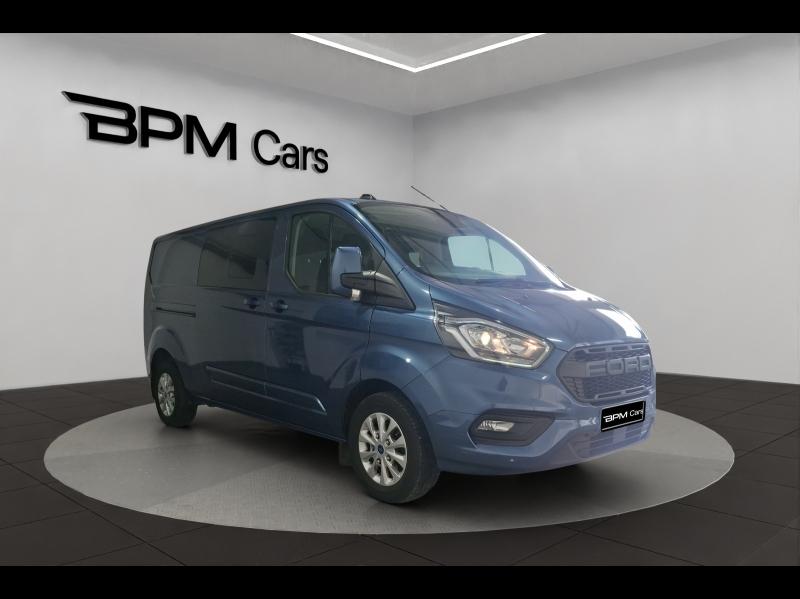 Image FORD Transit Custom Fg 320 L2H1 2.0 EcoBlue 170 S&S Cabine Approfondie Limited BVA6 7cv