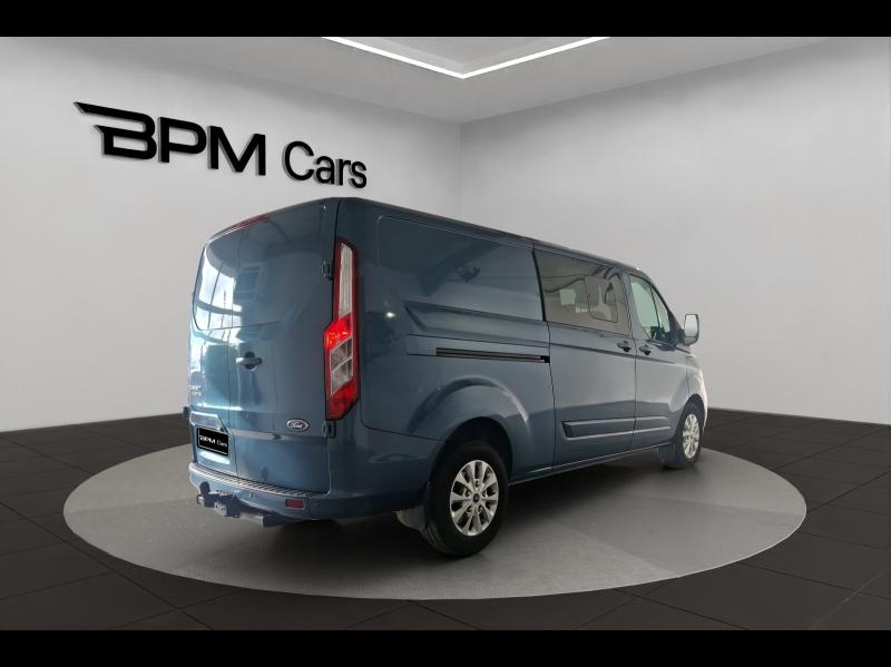 Image FORD Transit Custom Fg 320 L2H1 2.0 EcoBlue 170 S&S Cabine Approfondie Limited BVA6 7cv