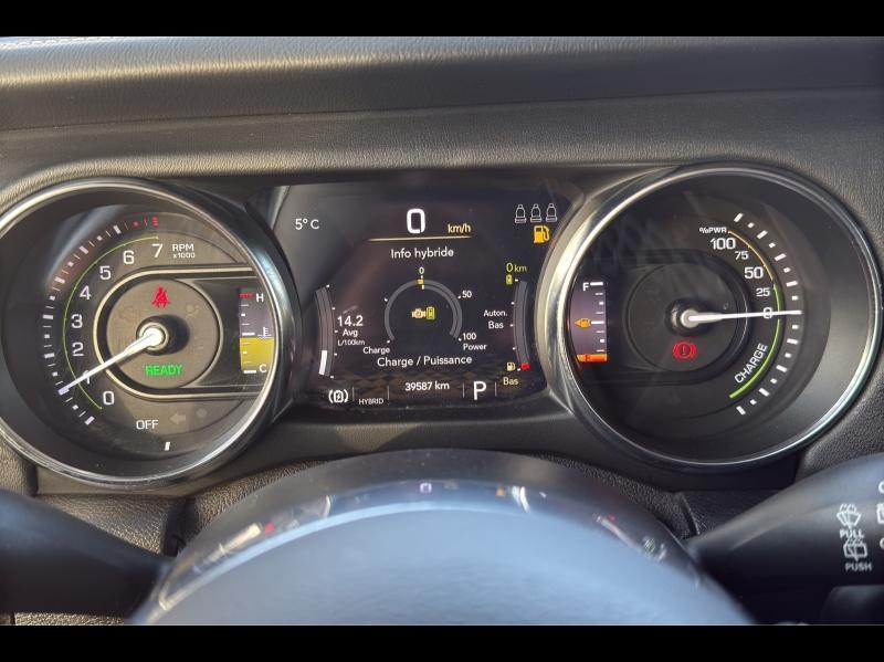 Image JEEP Wrangler Unlimited 2.0 T 380ch 4xe Overland Command-Trac MY23